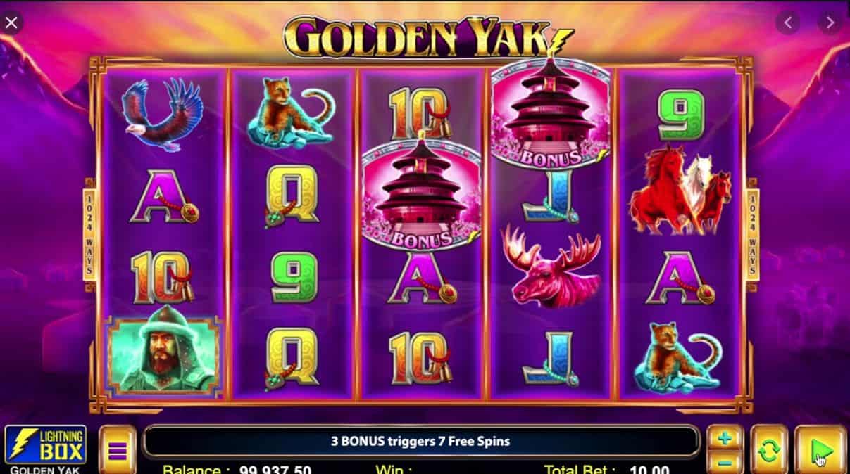 Golden Yak Slot Game Free Play at Casino Ireland 01