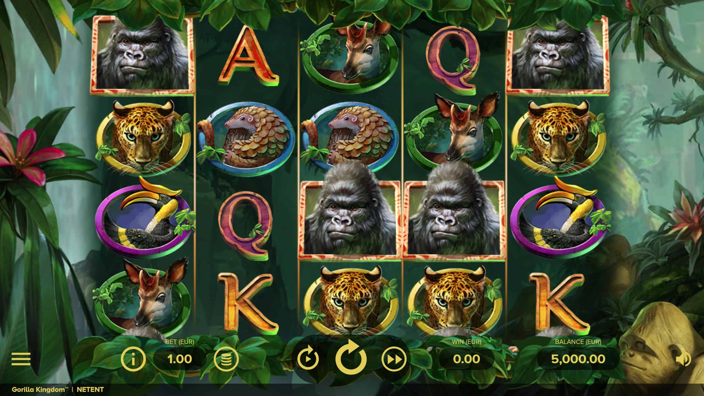 Gorilla Kingdom Slot Game Free Play at Casino Ireland 01