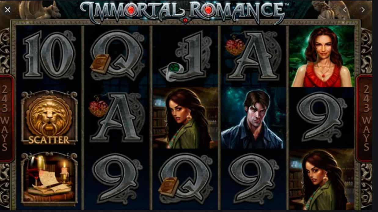 Immortal Romance Slot Game Free Play at Casino Ireland 01