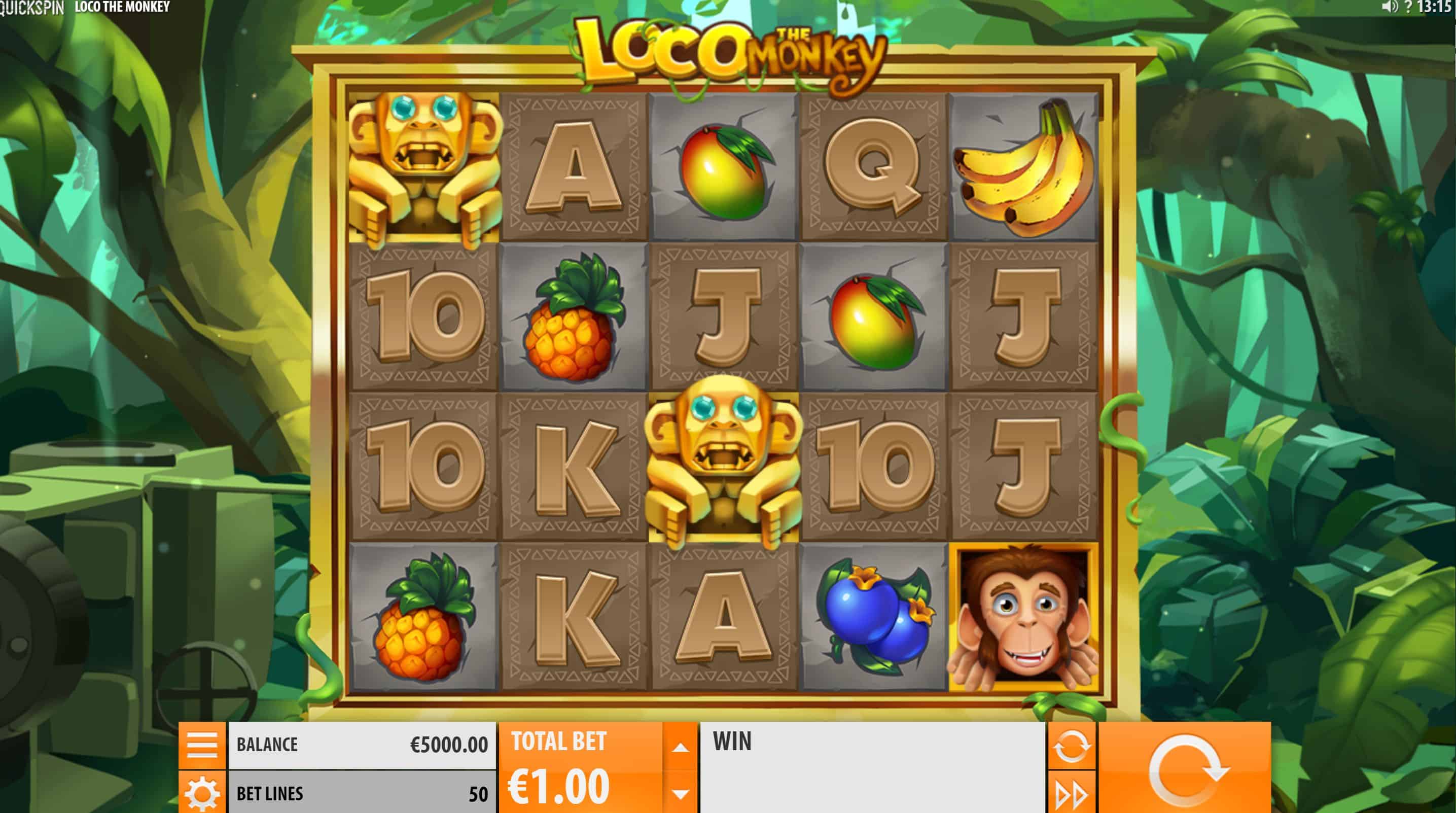 Loco the Monkey Slot Game Free Play at Casino Ireland 01