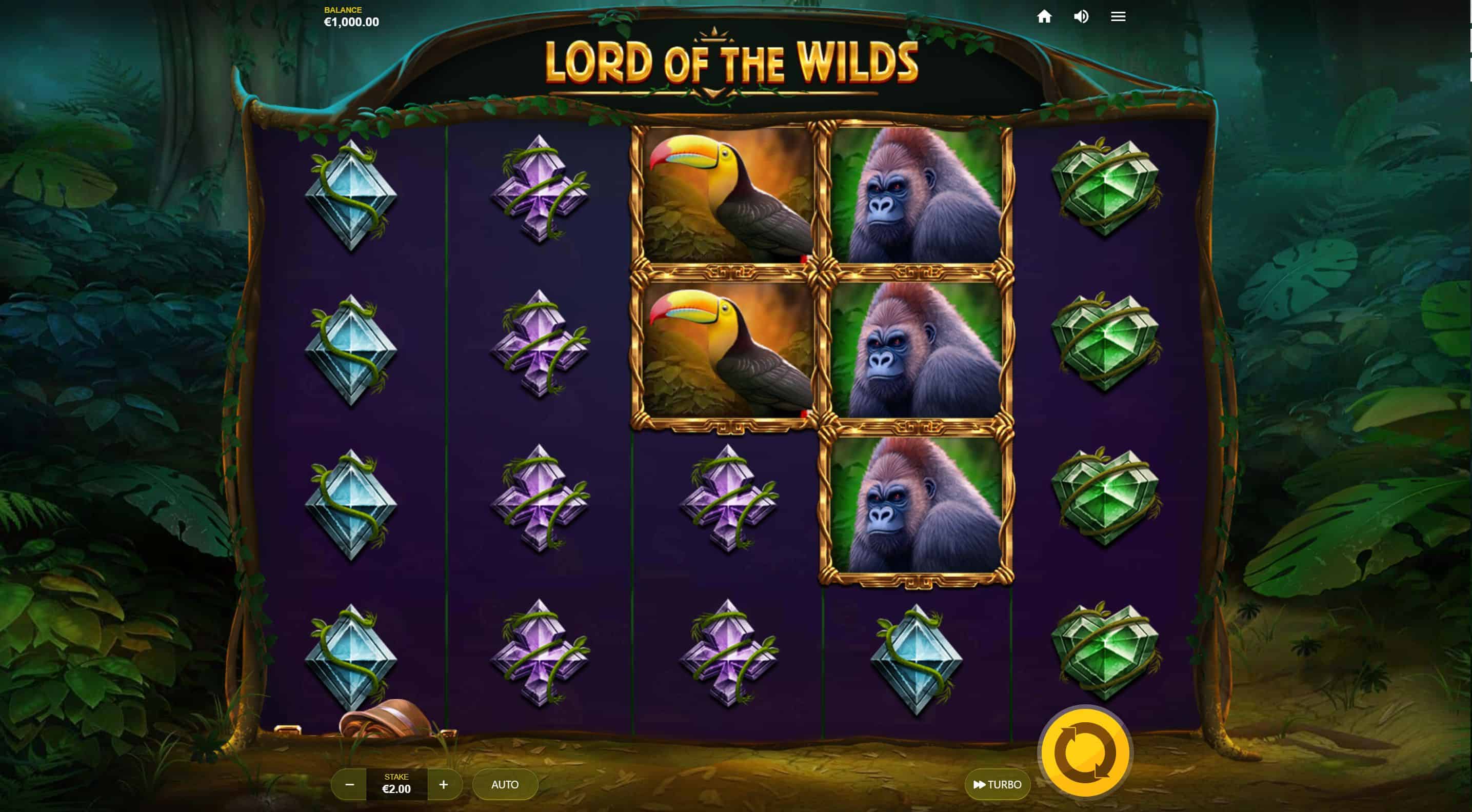 Lord of the Wilds Slot Game Free Play at Casino Ireland 01