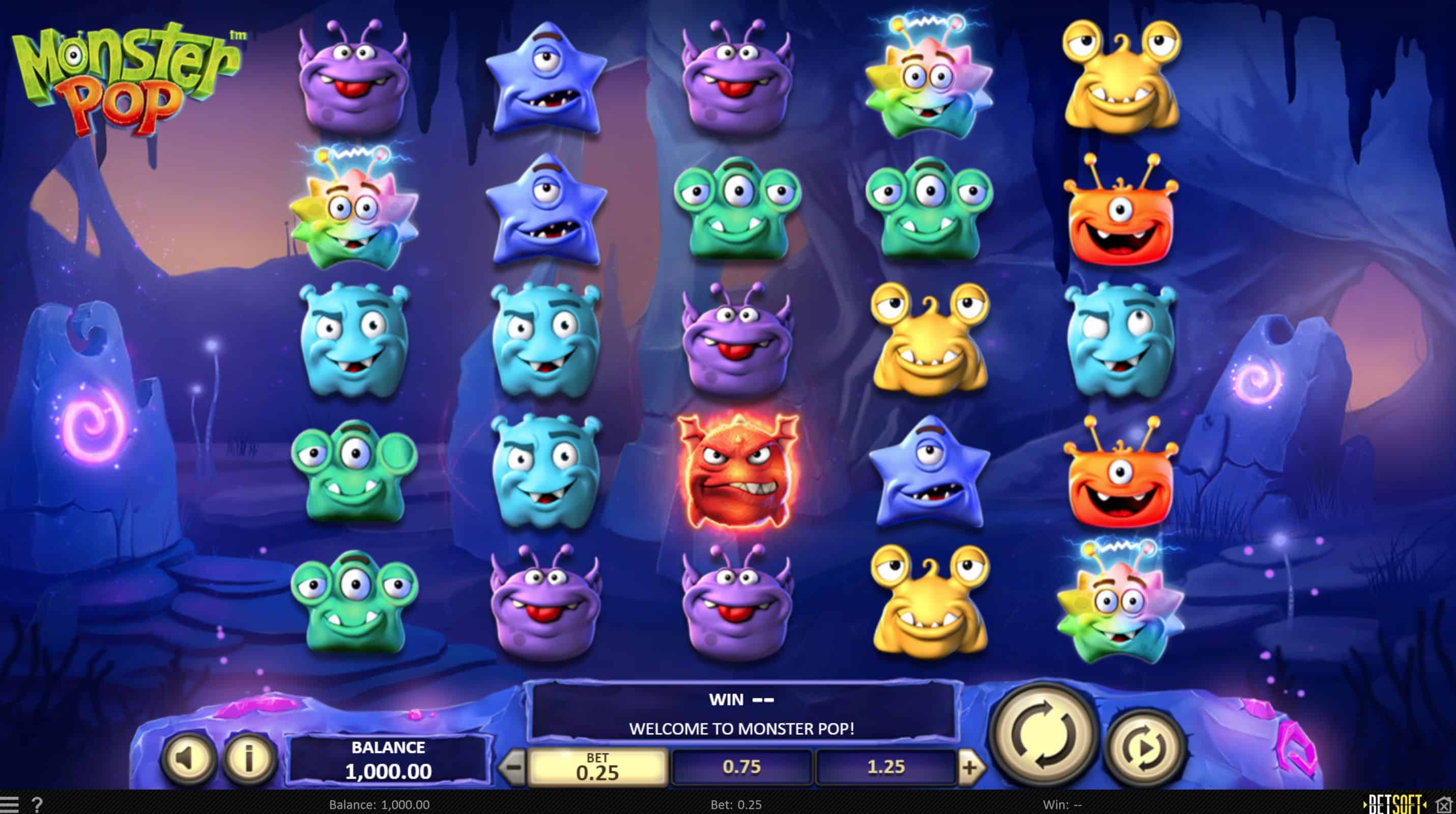 Monster Pop Slot Game Free Play at Casino Ireland 01