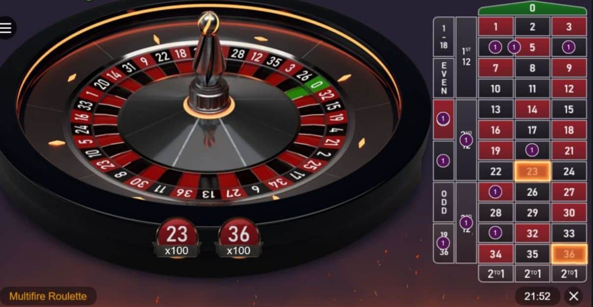 Multifire Roulette Slot Game Free Play at Casino Ireland 01