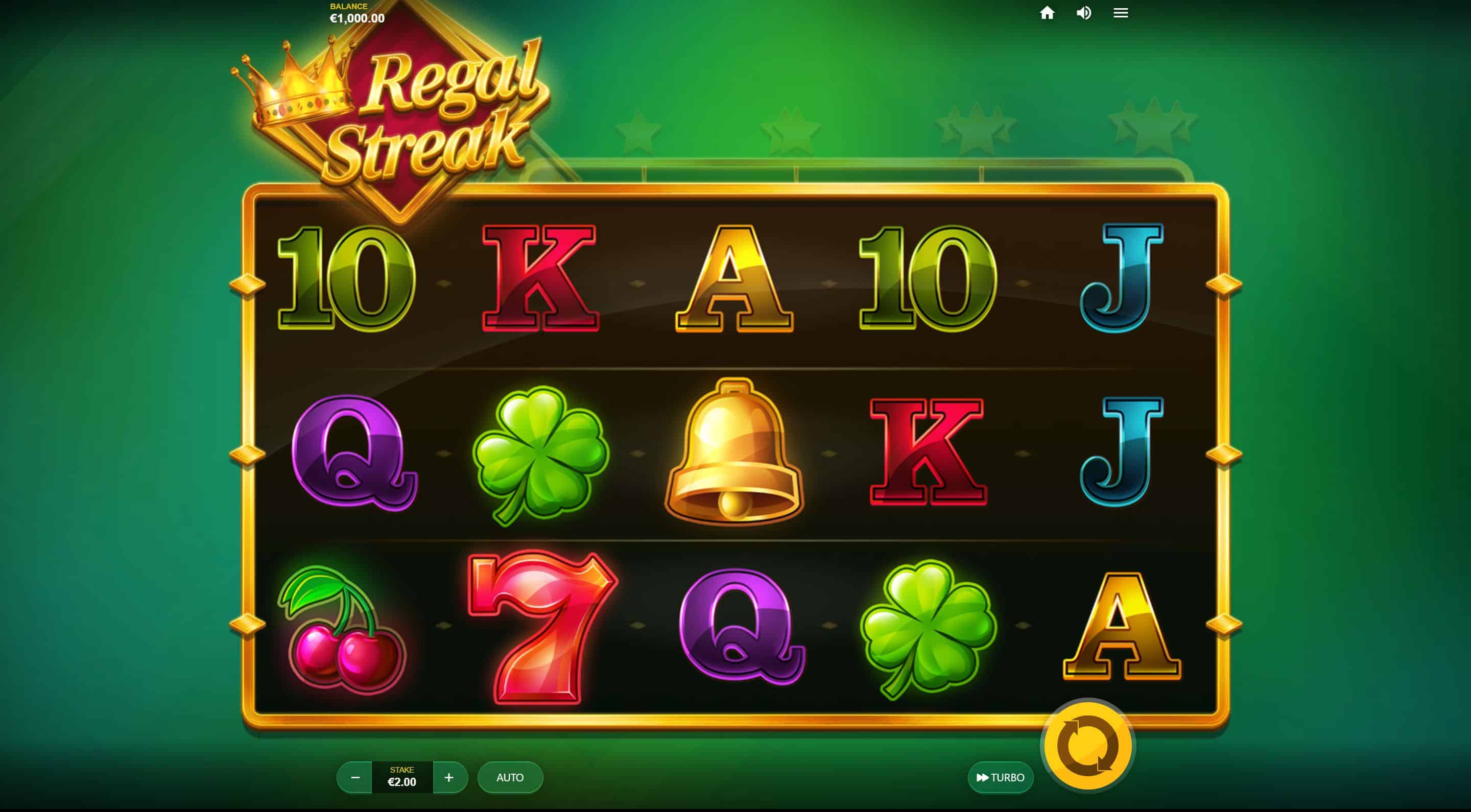 Regal Streak Slot Game Free Play at Casino Ireland 01