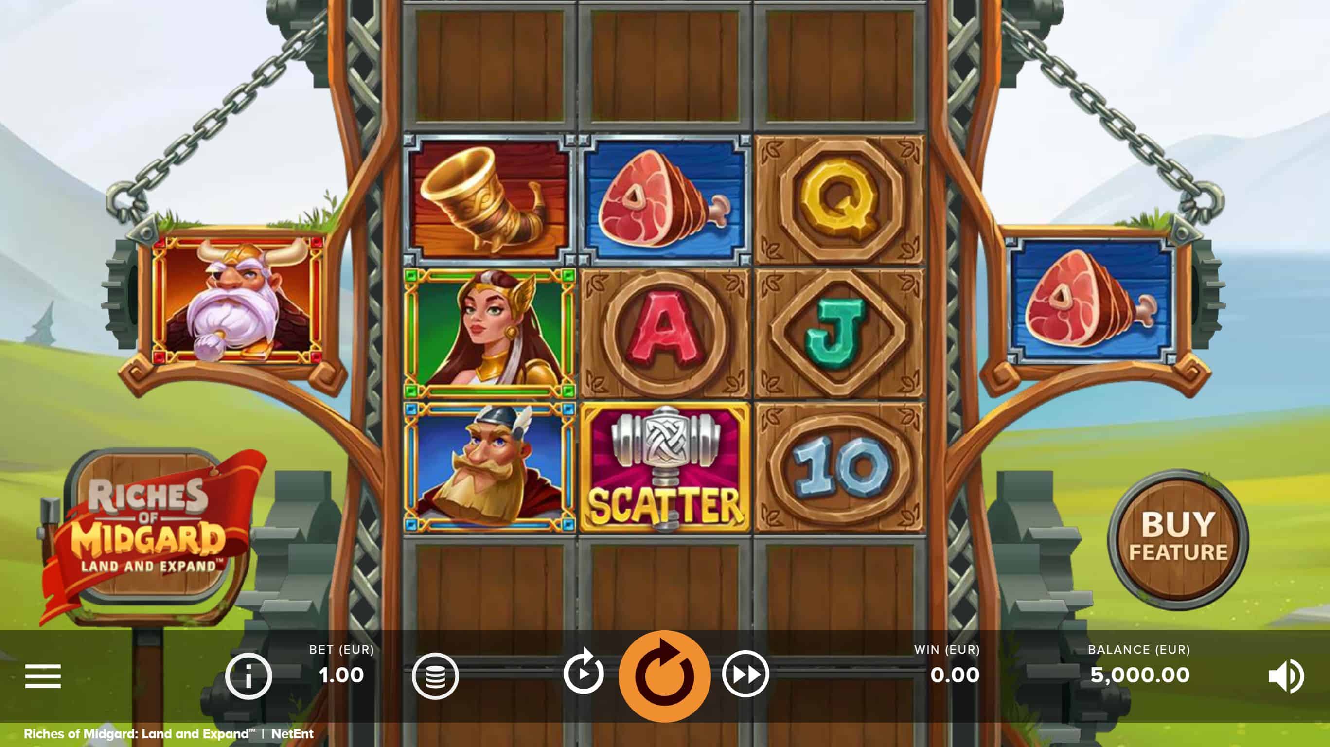 Riches of Midgard Land and Expand Slot Game Free Play at Casino Ireland 01