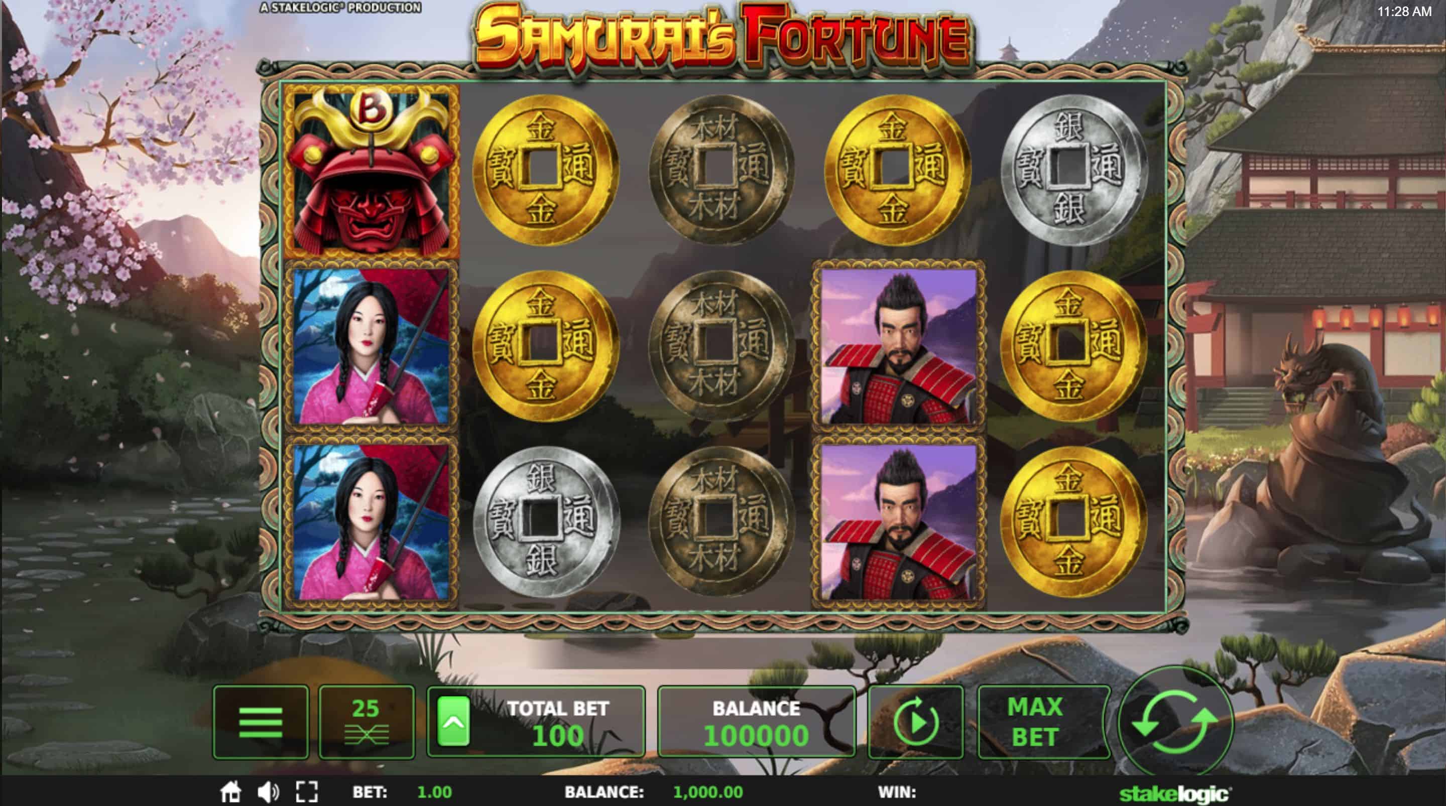 Samurais Fortune Slot Game Free Play at Casino Ireland 01