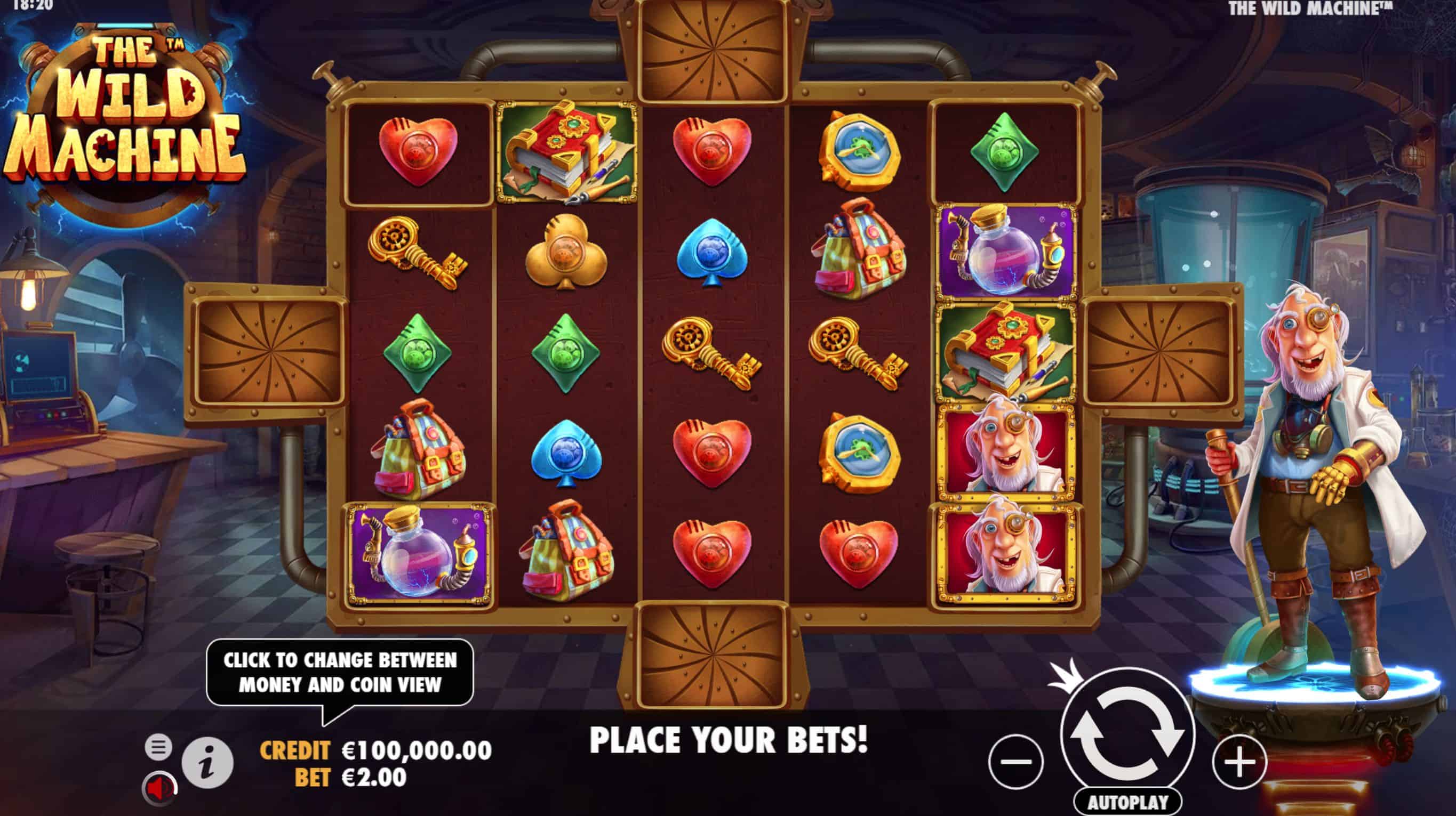 The Wild Machine Slot Game Free Play at Casino Ireland 01