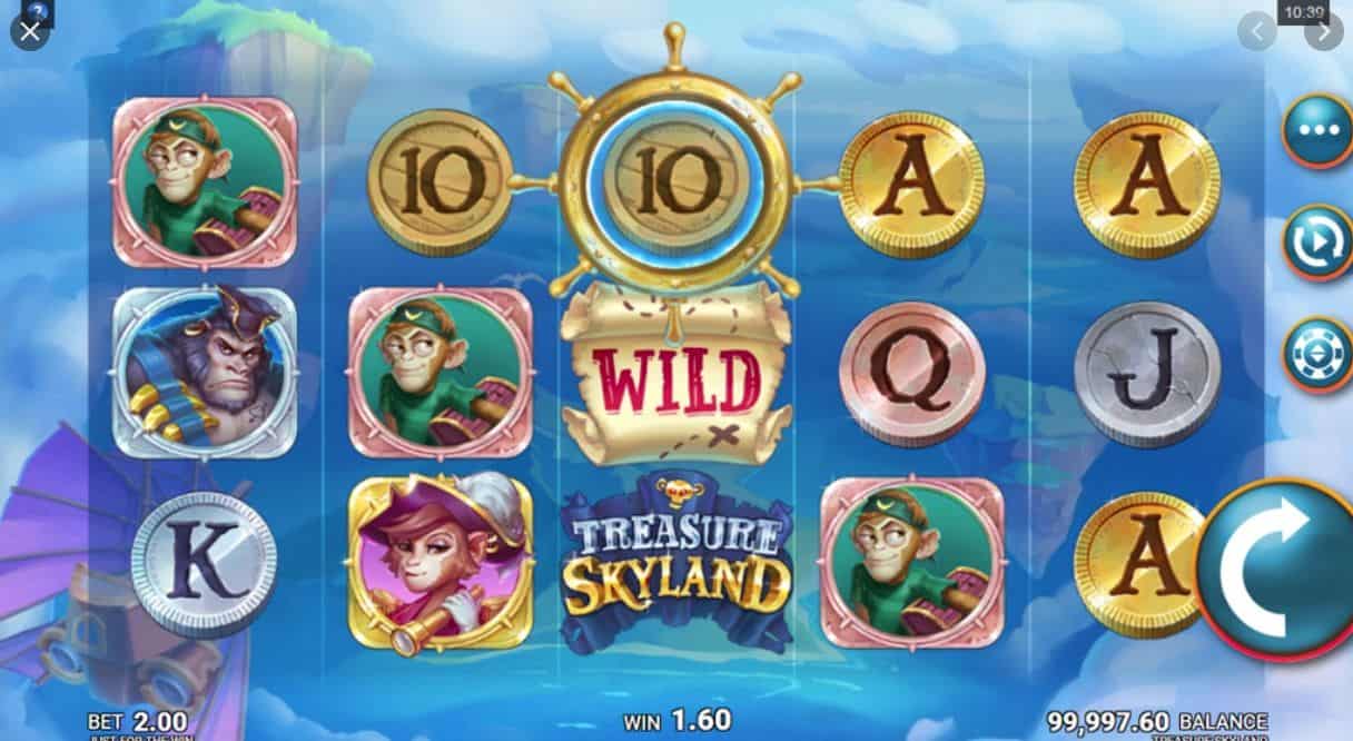 Treasure Skyland Slot Game Free Play at Casino Ireland 01