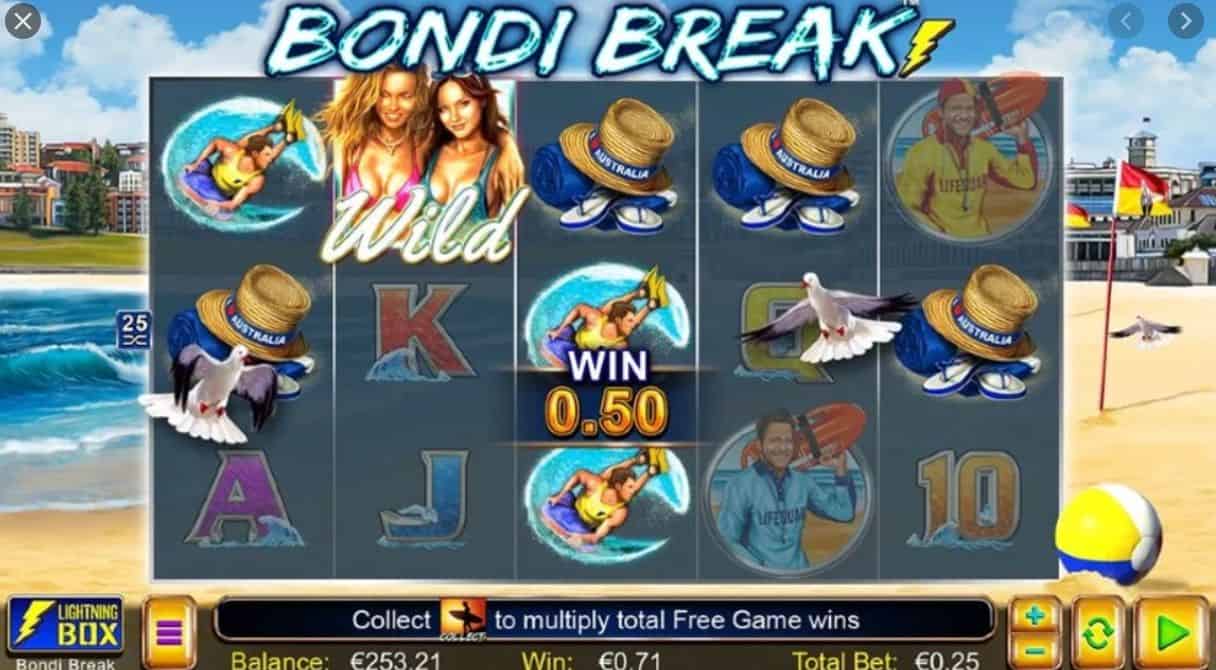 Bondi Break Slot Game Free Play at Casino Ireland 01