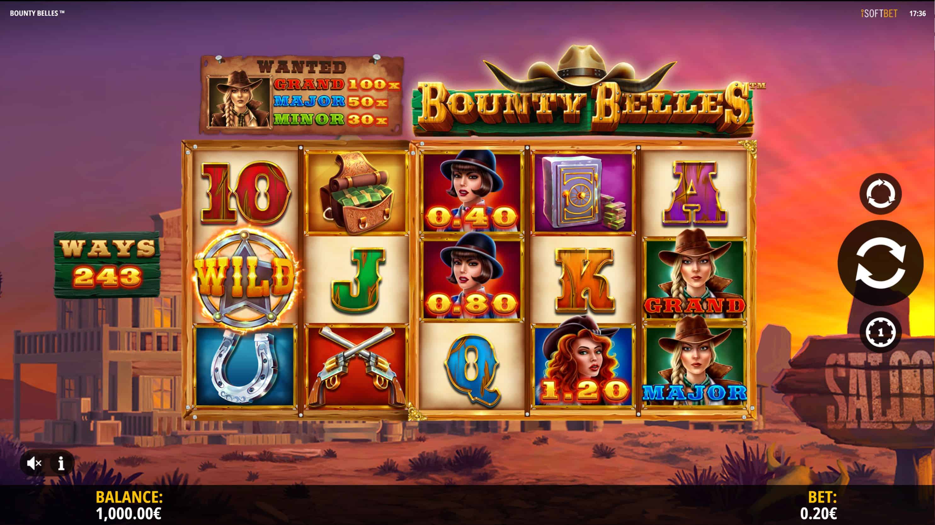 Bounty Belles Slot Game Free Play at Casino Ireland 01