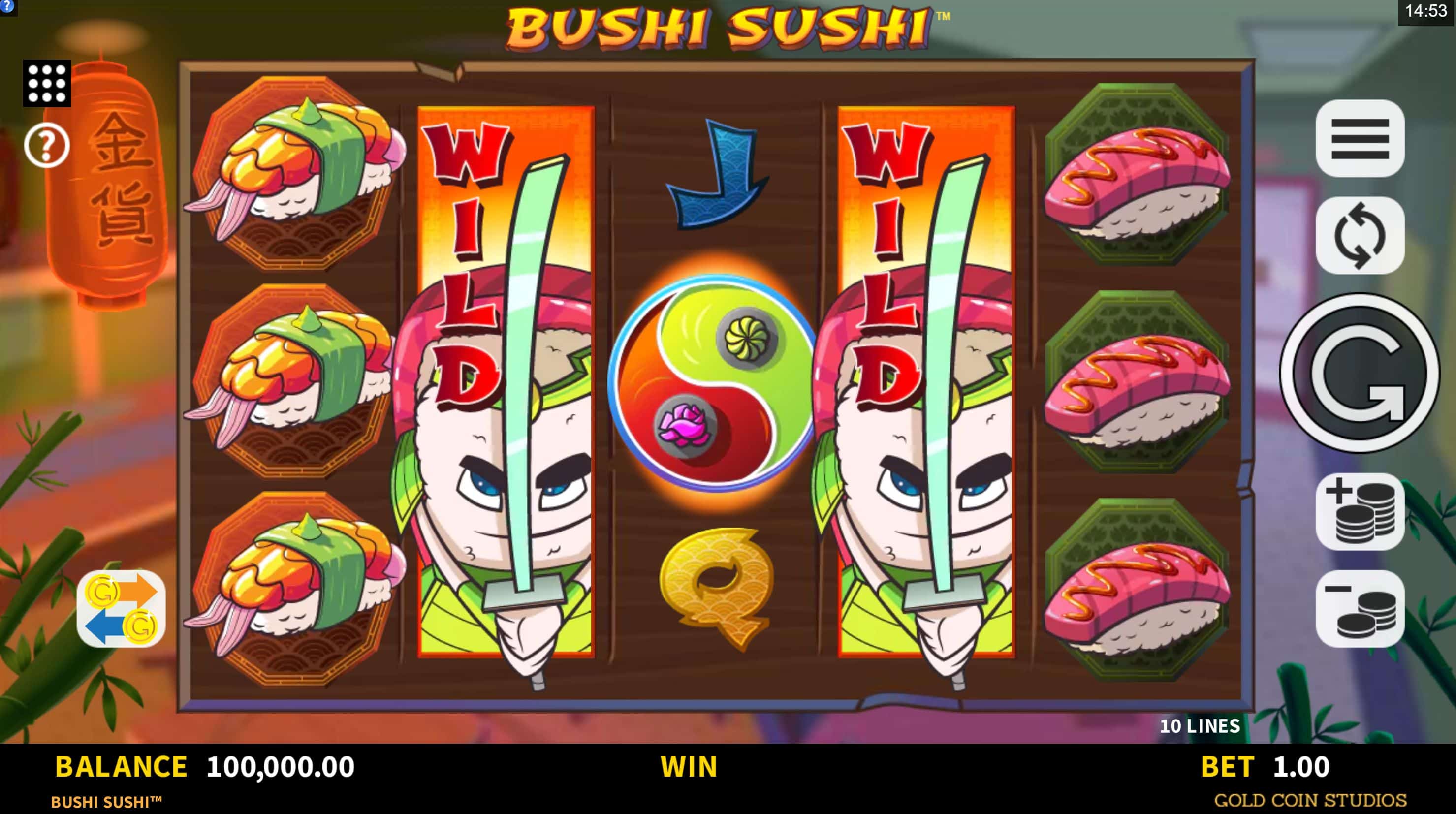Bushi Sushi Slot Game Free Play at Casino Ireland 01