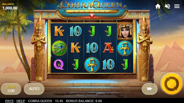 Cobra Queen Slot Game Free Play at Casino Ireland 01