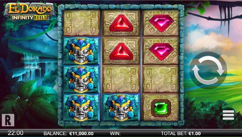 El Dorado Infinity Reels Slot Game Free Play at Casino Ireland 01