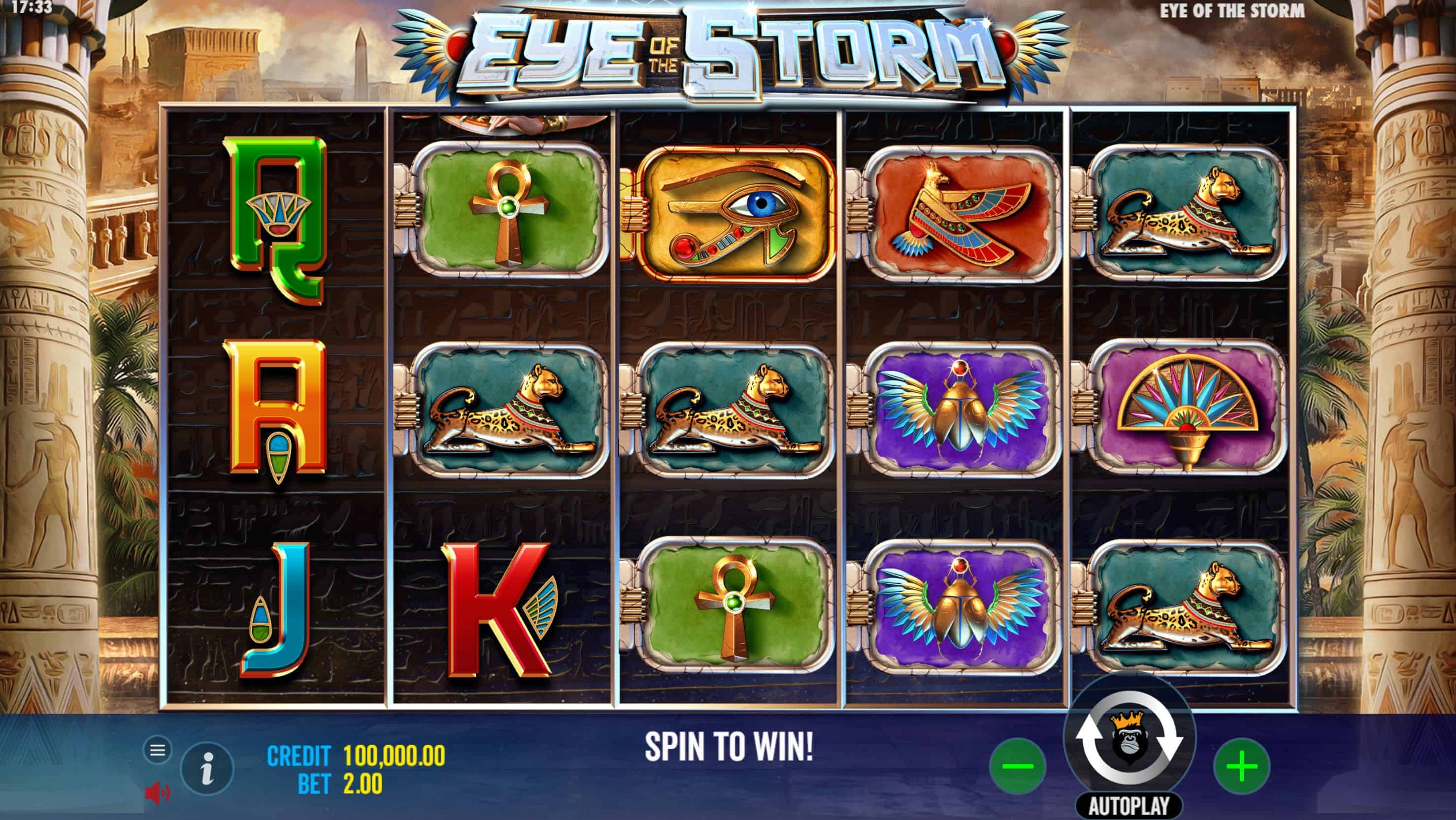 Eye of the Storm Slot Game Free Play at Casino Ireland 01
