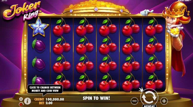 Joker King Slot Game Free Play at Casino Ireland 01
