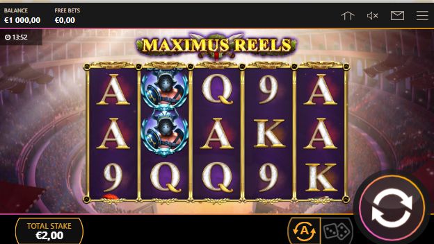Maximus Reels Slot Game Free Play at Casino Ireland 01