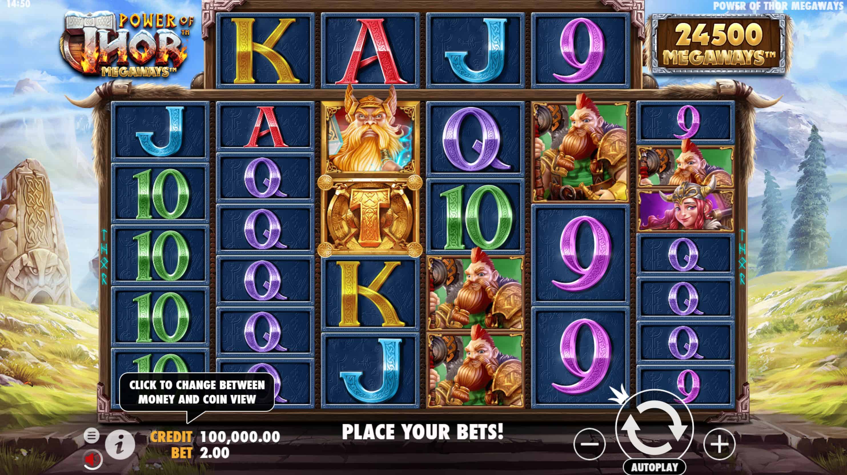 Power of Thor Megaways Slot Game Free Play at Casino Ireland 01