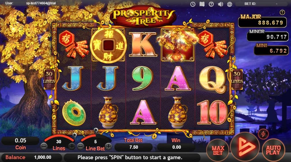 Prosperity Tree Slot Game Free Play at Casino Ireland 01