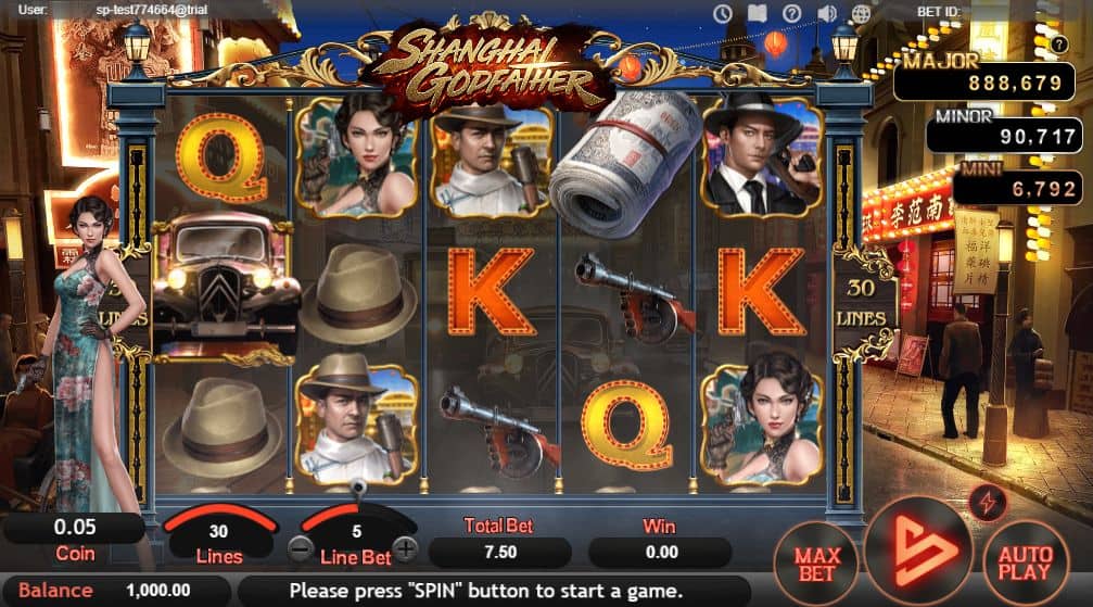Shanghai Godfather Slot Game Free Play at Casino Ireland 01