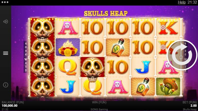 Skulls Heap Slot Game Free Play at Casino Ireland 01