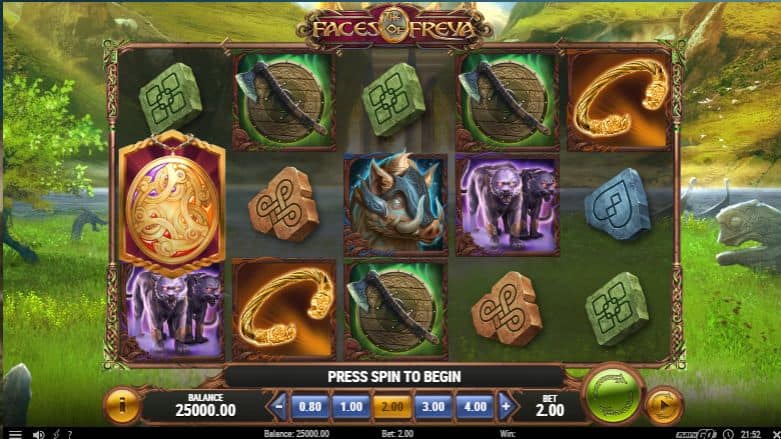 The Faces of Freya Slot Game Free Play at Casino Ireland 01