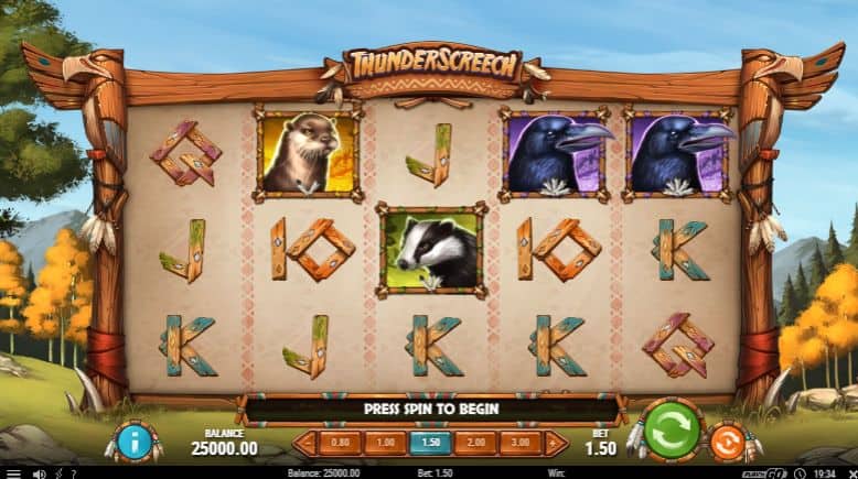 Thunder Screech Slot Game Free Play at Casino Ireland 01