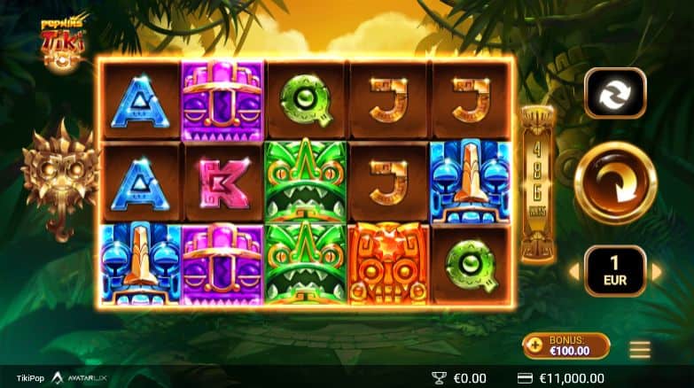 TikiPop Slot Game Free Play at Casino Ireland 01