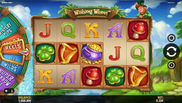 Wishing Wheel Slot Game Free Play at Casino Ireland 01