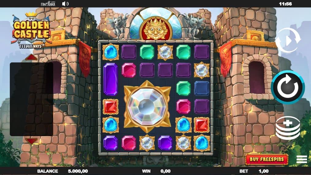Golden Castle Slot Game Free Play at Casino Ireland 01