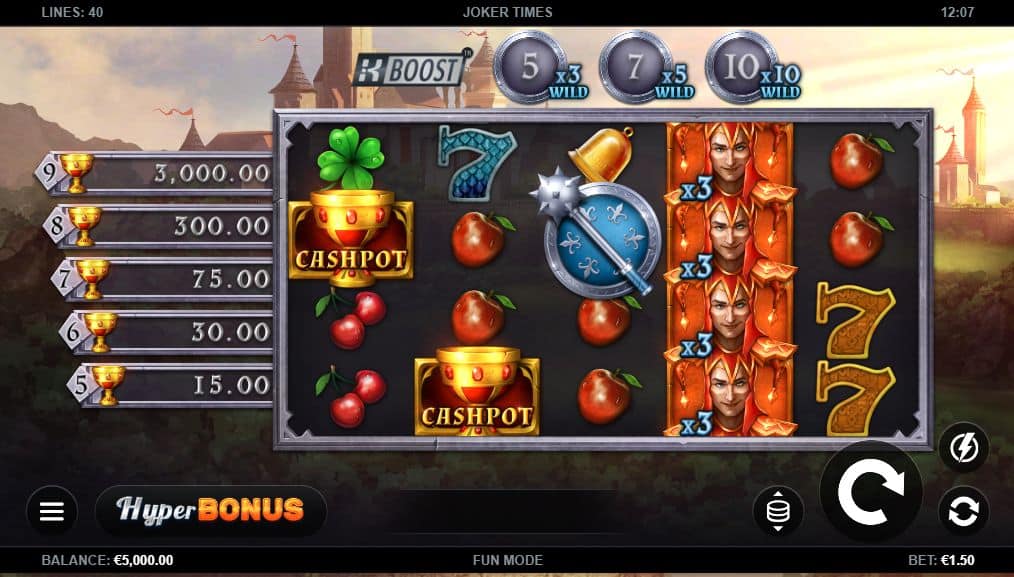 Joker Times Slot Game Free Play at Casino Ireland 01