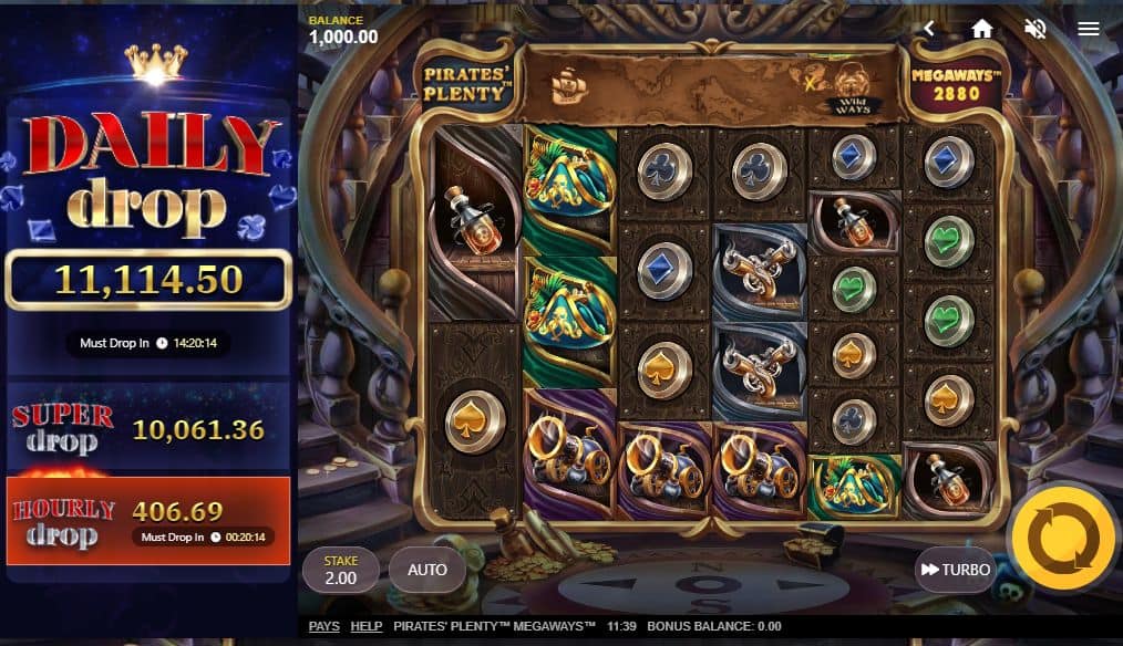 Pirates Plenty MegaWays Slot Game Free Play at Casino Ireland 01