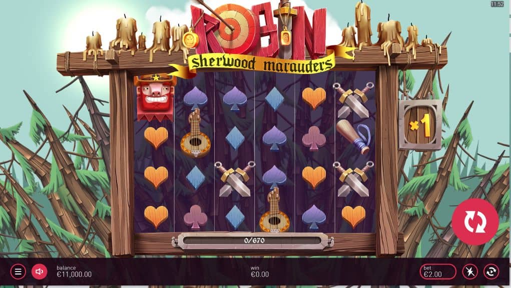 Robin Sherwood Marauders Slot Game Free Play at Casino Ireland 01