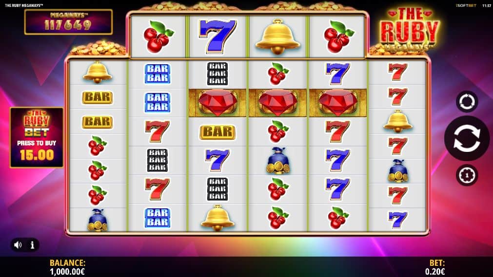 The Ruby Megaways Slot Game Free Play at Casino Ireland 01