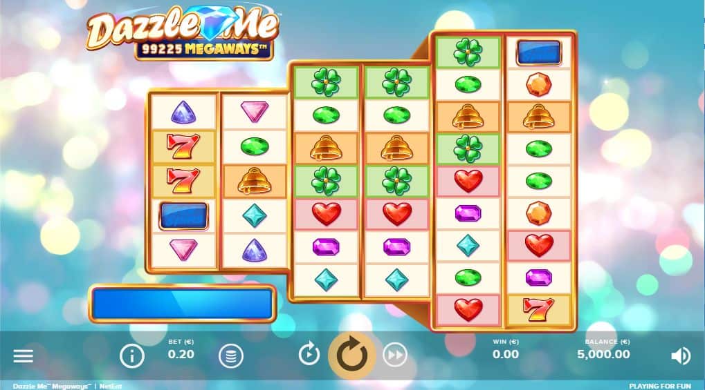 Dazzle Me MegaWays Slot Game Free Play at Casino Ireland 01