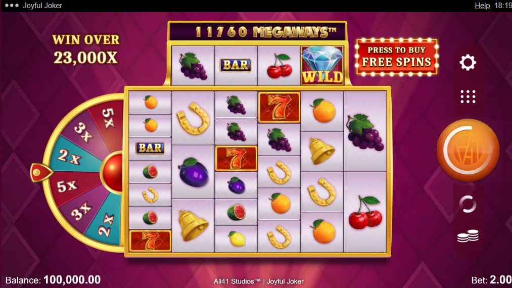 Joyful Joker MegaWays Slot Game Free Play at Casino Ireland 01