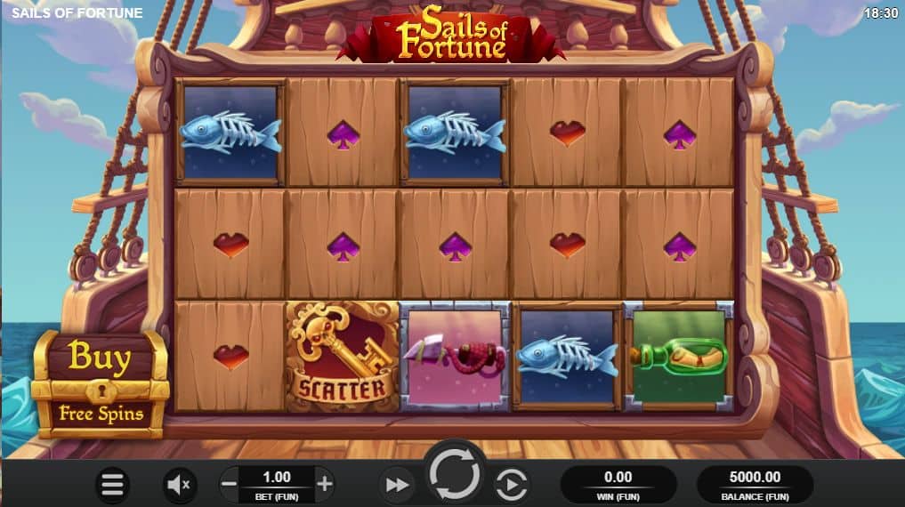 Sails of Fortune Slot Game Free Play at Casino Ireland 01