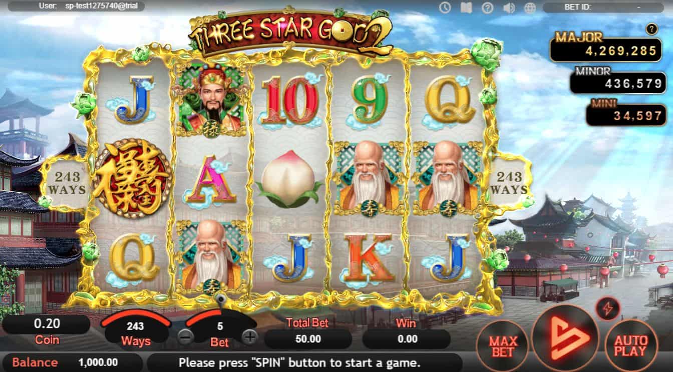3 Star God 2 Slot Game Free Play at Casino Ireland 01