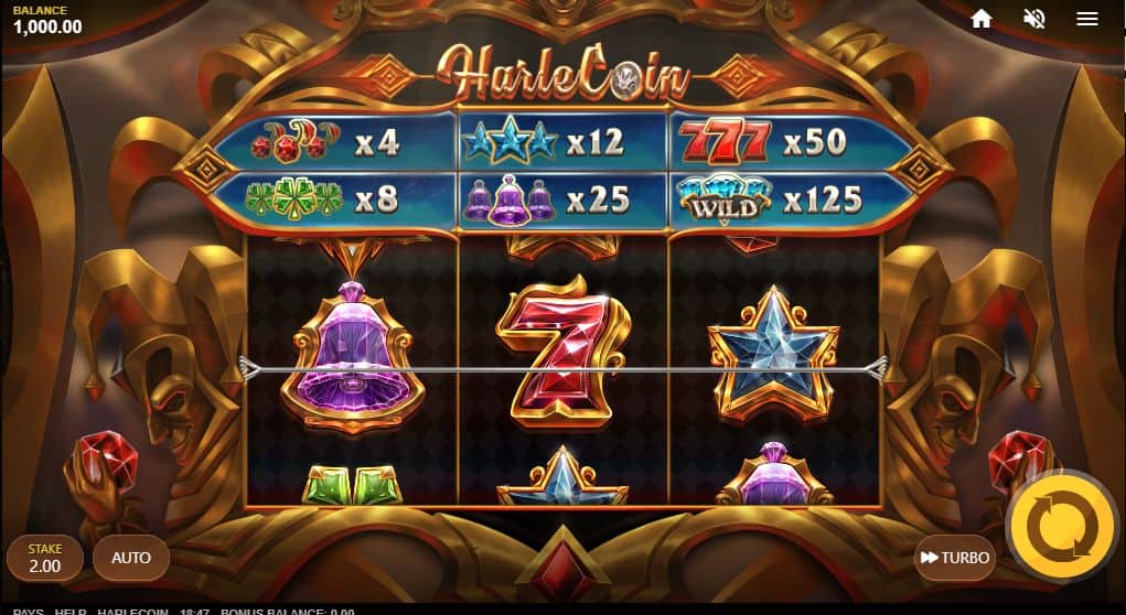 Harle Coin Slot Game Free Play at Casino Ireland 01