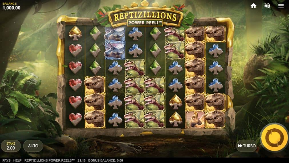 Reptizillions Power Reels Slot Game Free Play at Casino Ireland 01