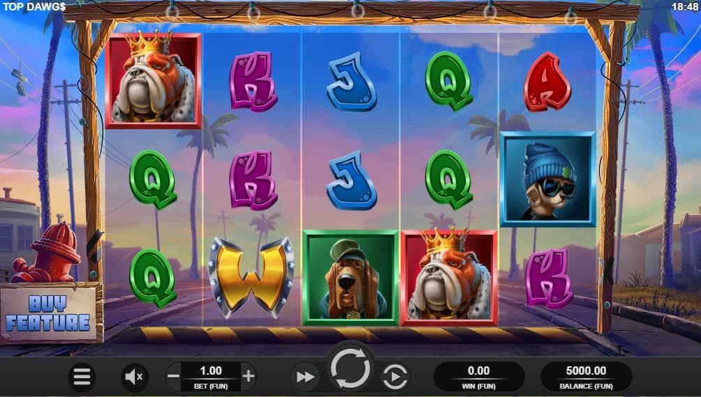 Top Dawgs Slot Game Free Play at Casino Ireland 01