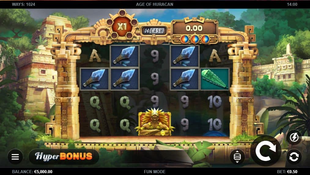 Age of Huracan Slot Game Free Play at Casino Ireland 01