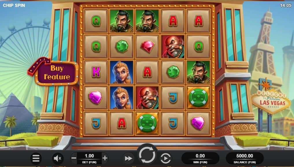 Chip Spin Slot Game Free Play at Casino Ireland 01