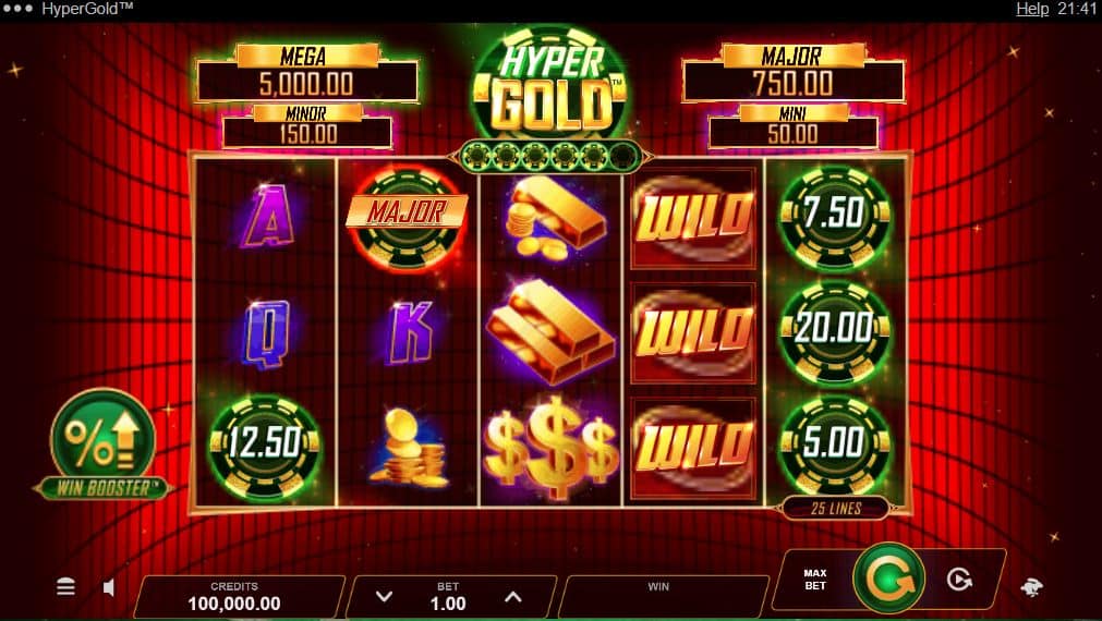 Hyper Gold Slot Game Free Play at Casino Ireland 01