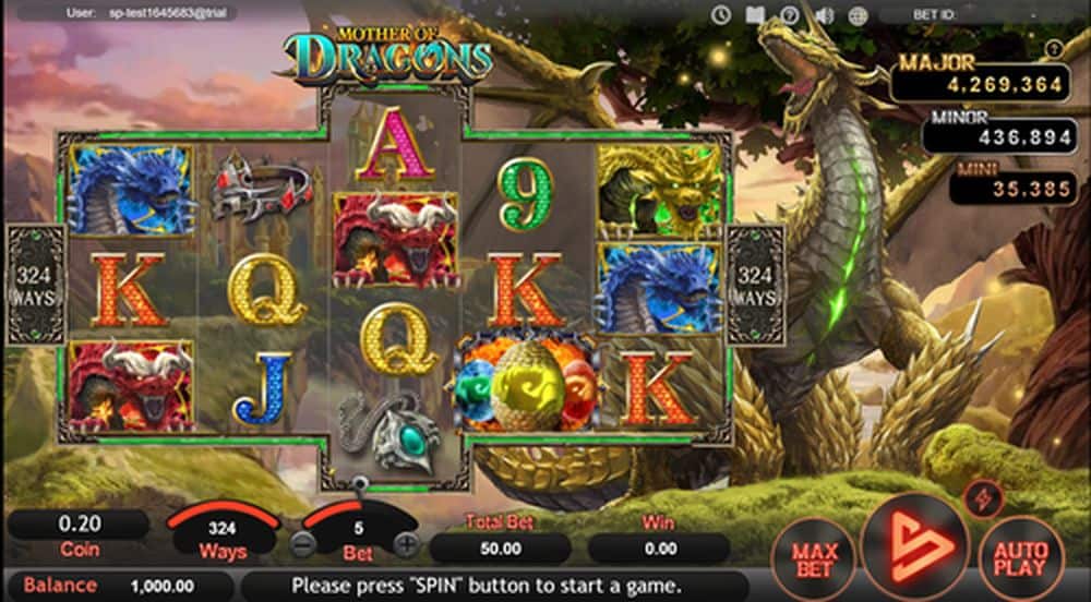 Mother of Dragons Slot Game Free Play at Casino Ireland 01