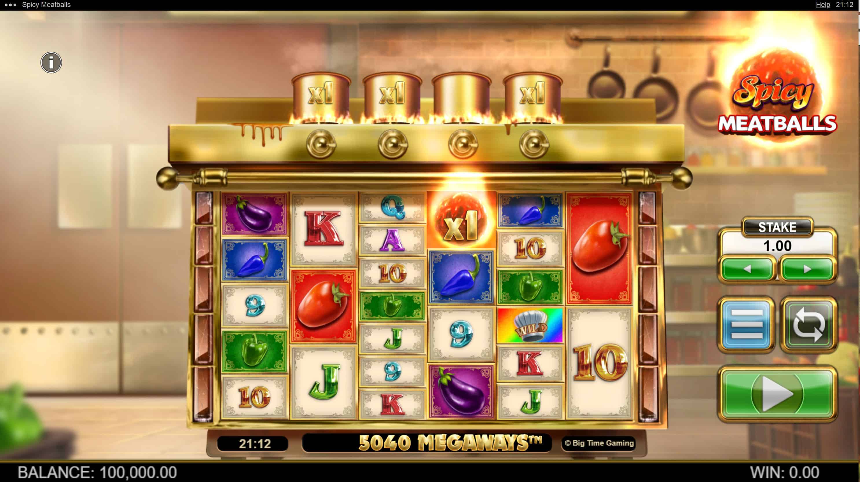 Spicy Meatballs Slot Game Free Play at Casino Ireland 01