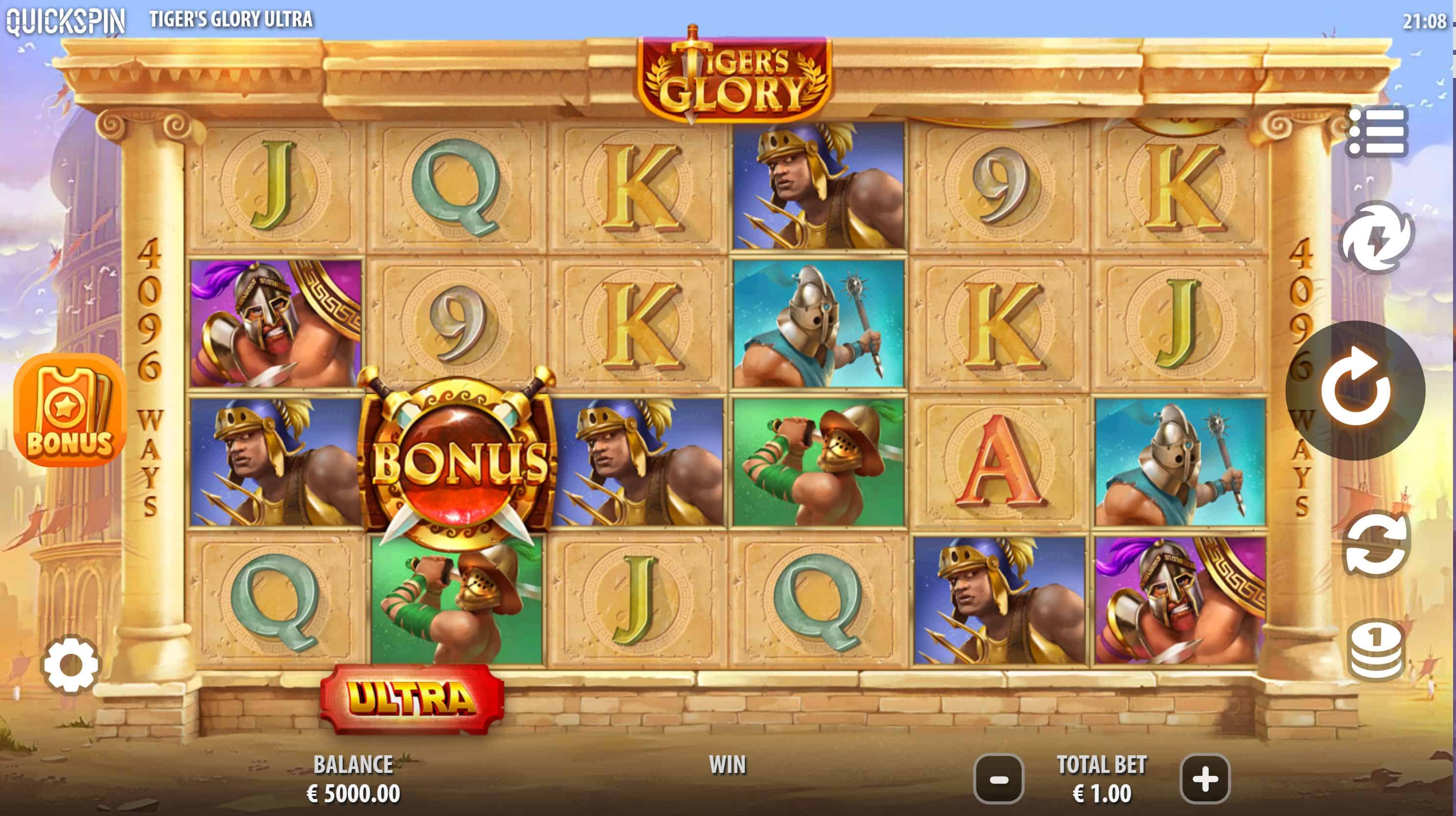 Tigers Glory Ultra Slot Game Free Play at Casino Ireland 01