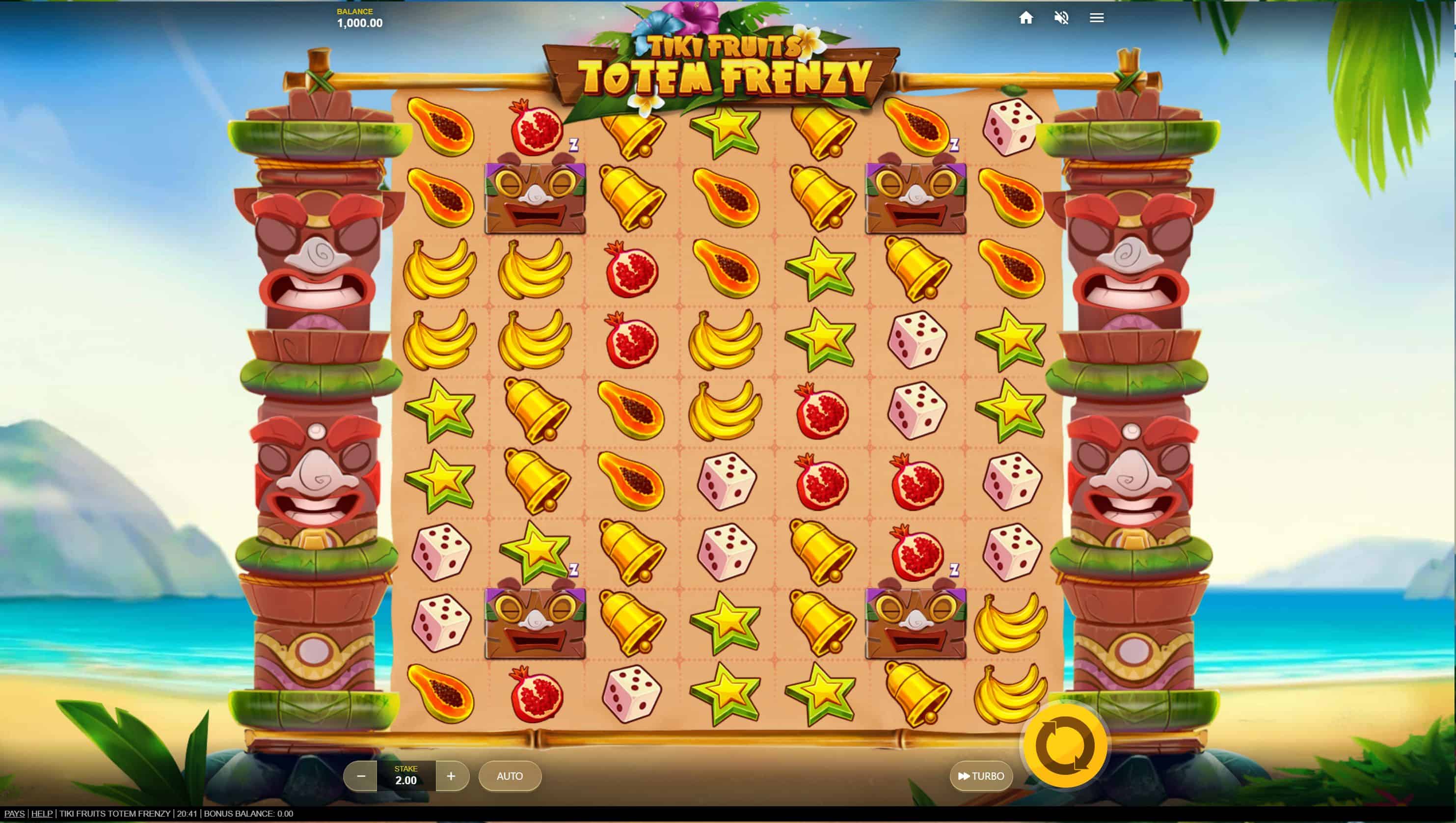 Tiki Fruits Totem Frenzy Slot Game Free Play at Casino Ireland 01