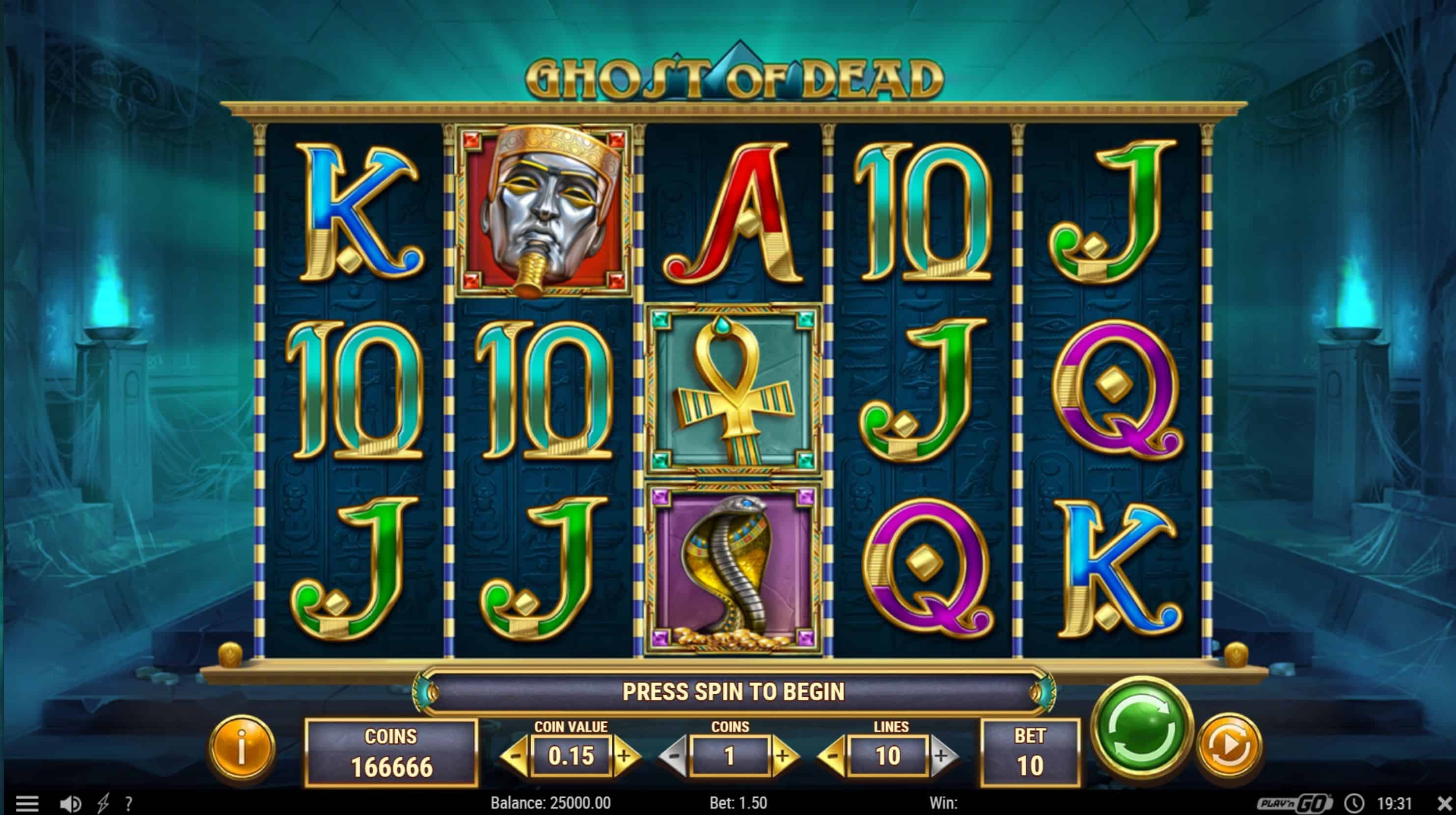 Ghost of Dead Slot Game Free Play at Casino Ireland 01