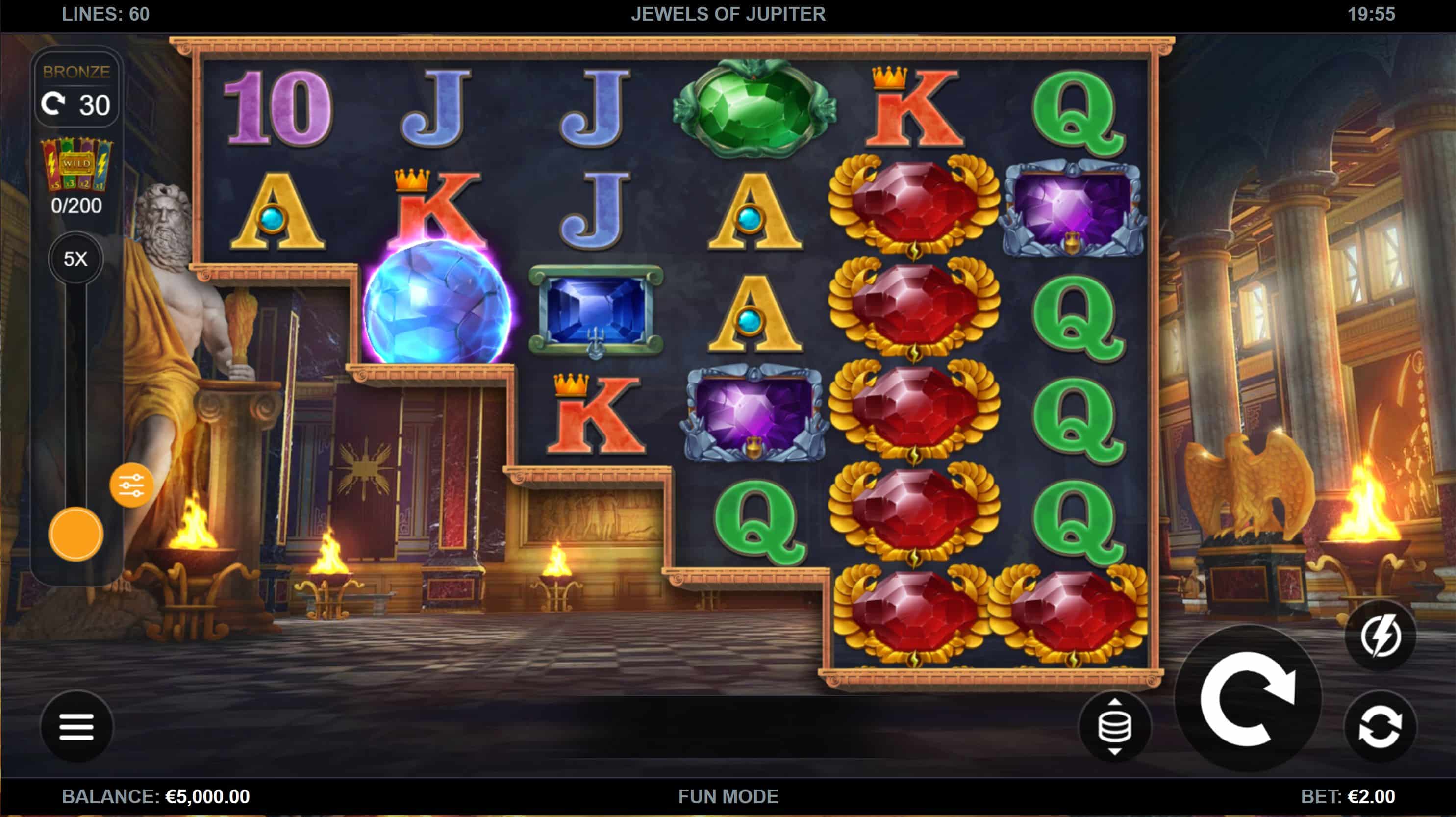 Jewels of Jupiter Slot Game Free Play at Casino Ireland 01