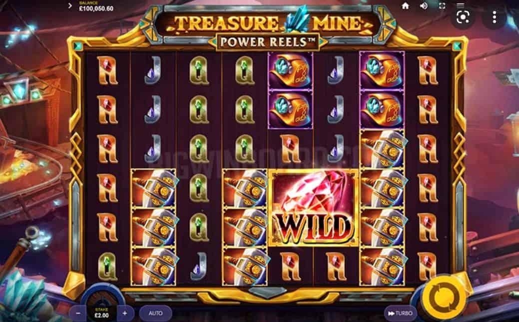 Treasure Mine Power Reels Slot Game Free Play at Casino Ireland 01